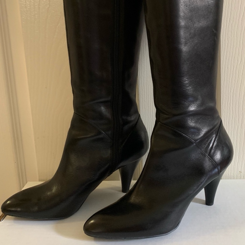 Franco Sarto knee high leather boots